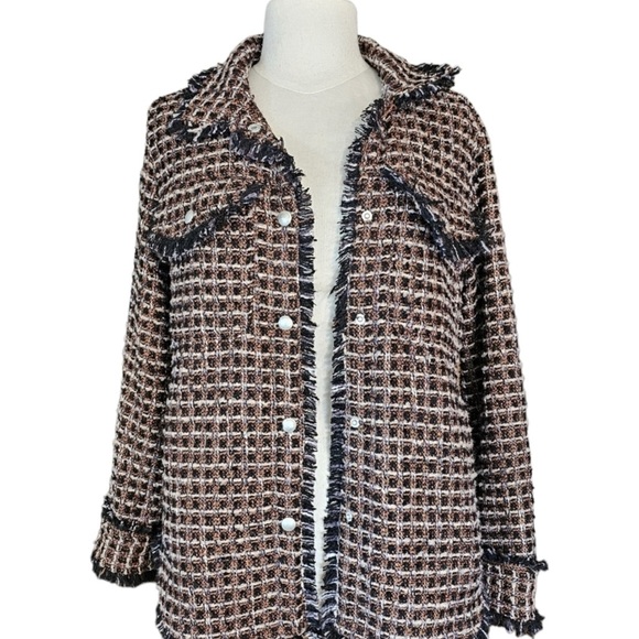 BLANKNYC RETROGRADE FRINGE JACKET - Picture 2 of 4